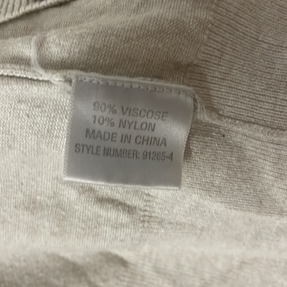 Off White Sussan Long Sleeve Cardigan - Picture 4 of 6